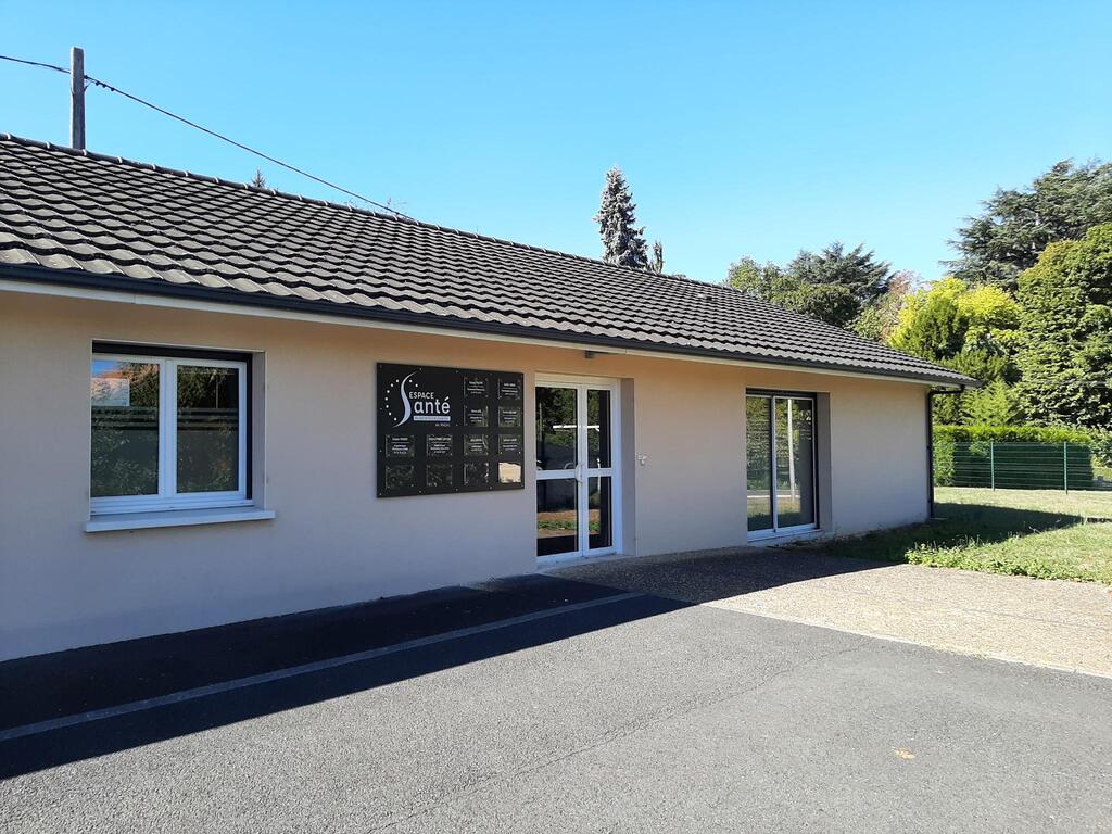 L'extérieur du cabinet, Espace santé ESP'R à Razac-sur-l'Isle